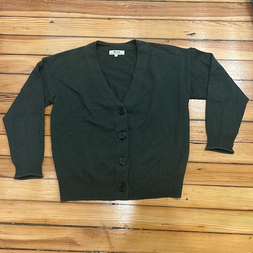 Madewell cashmere cardigan